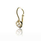 Gold earrings