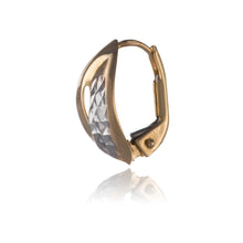 Gold earrings