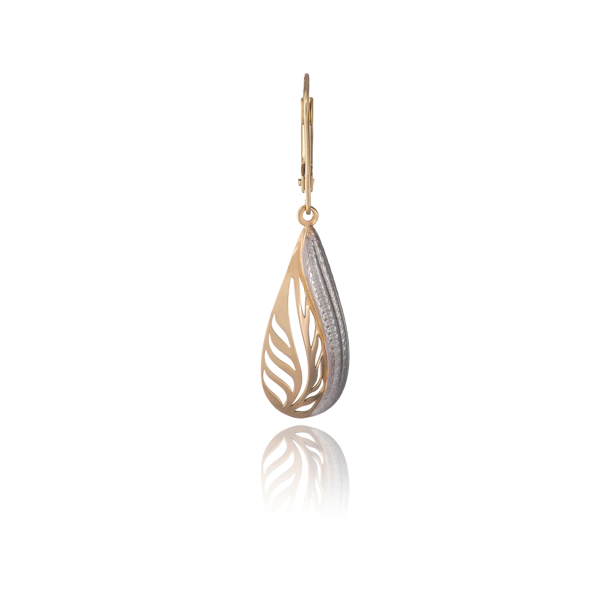 Gold earrings
