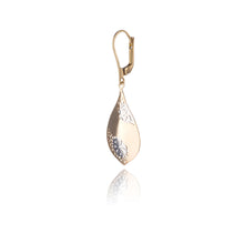 Gold earrings