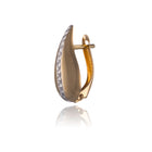 Gold earrings