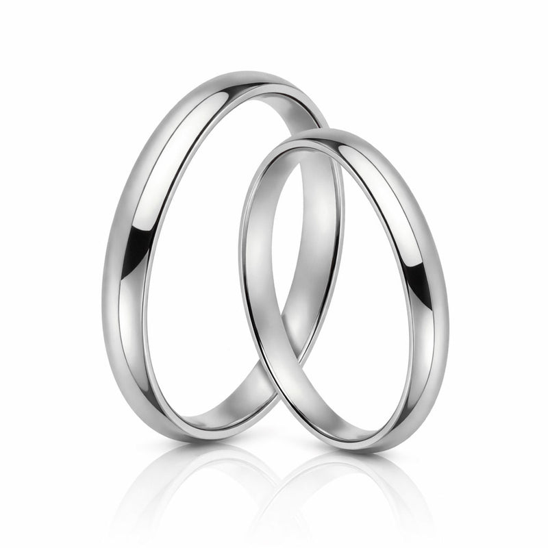 Gold rings - pair