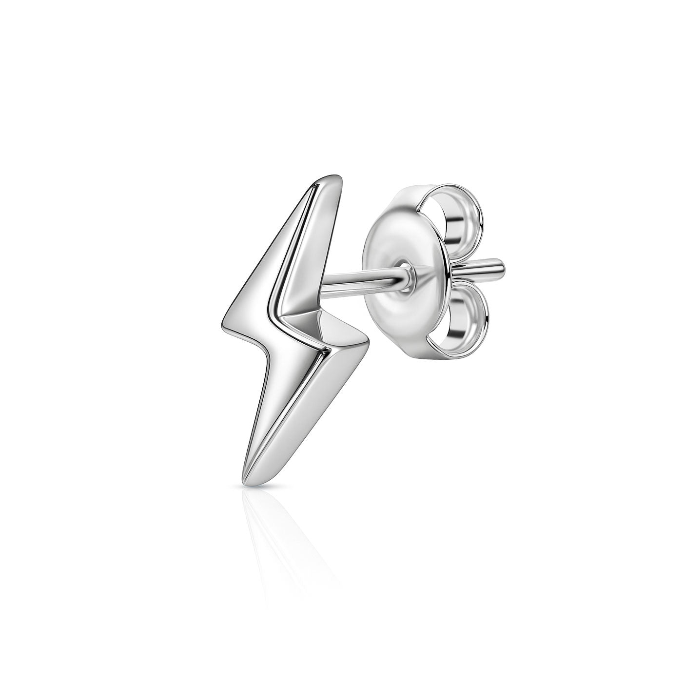 Silver earring