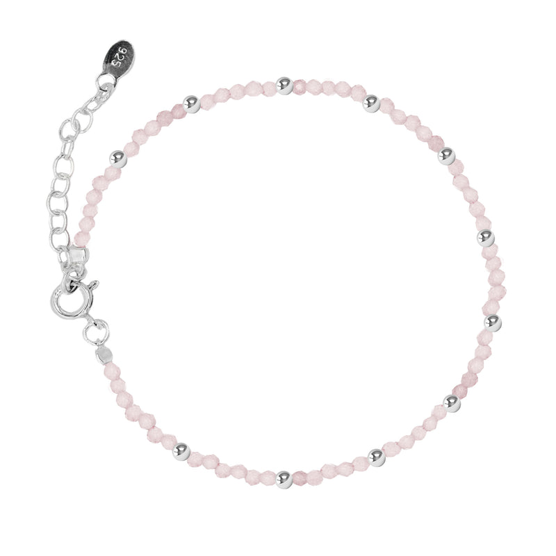 Silberarmband mit Halbedelstein