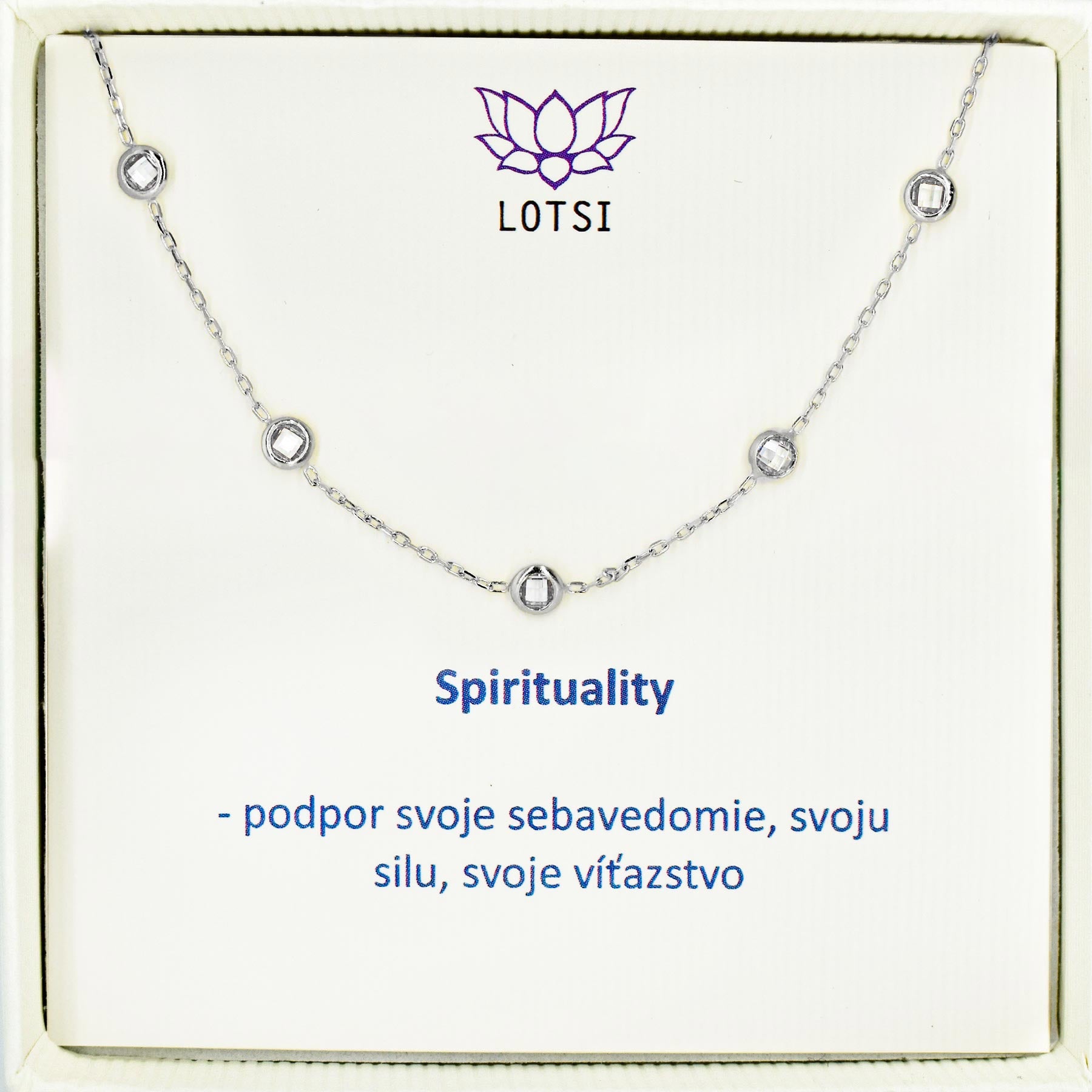 Spirituality gold chain