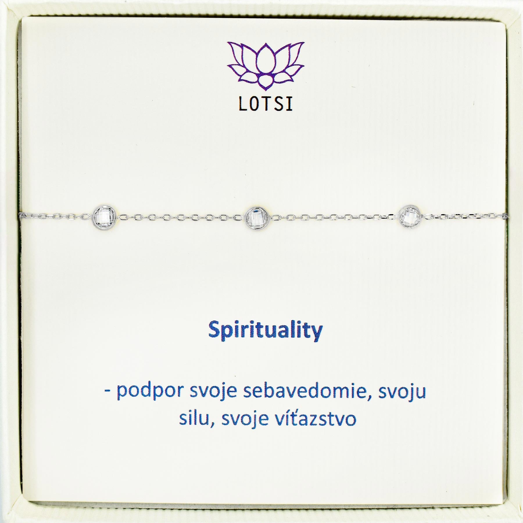 Spirituality gold bracelet