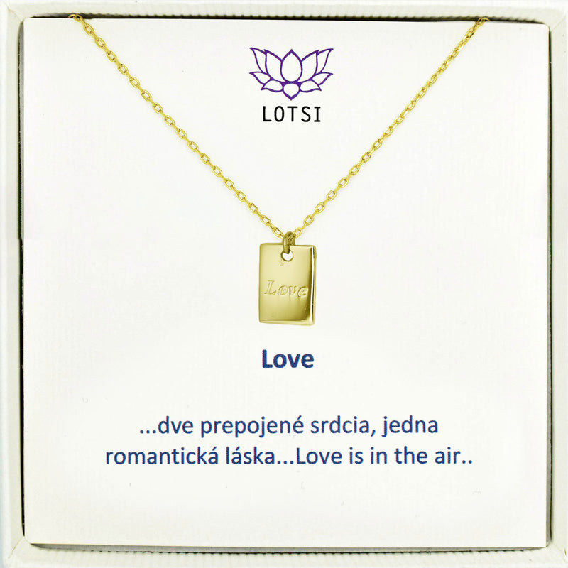 Silver Love chain