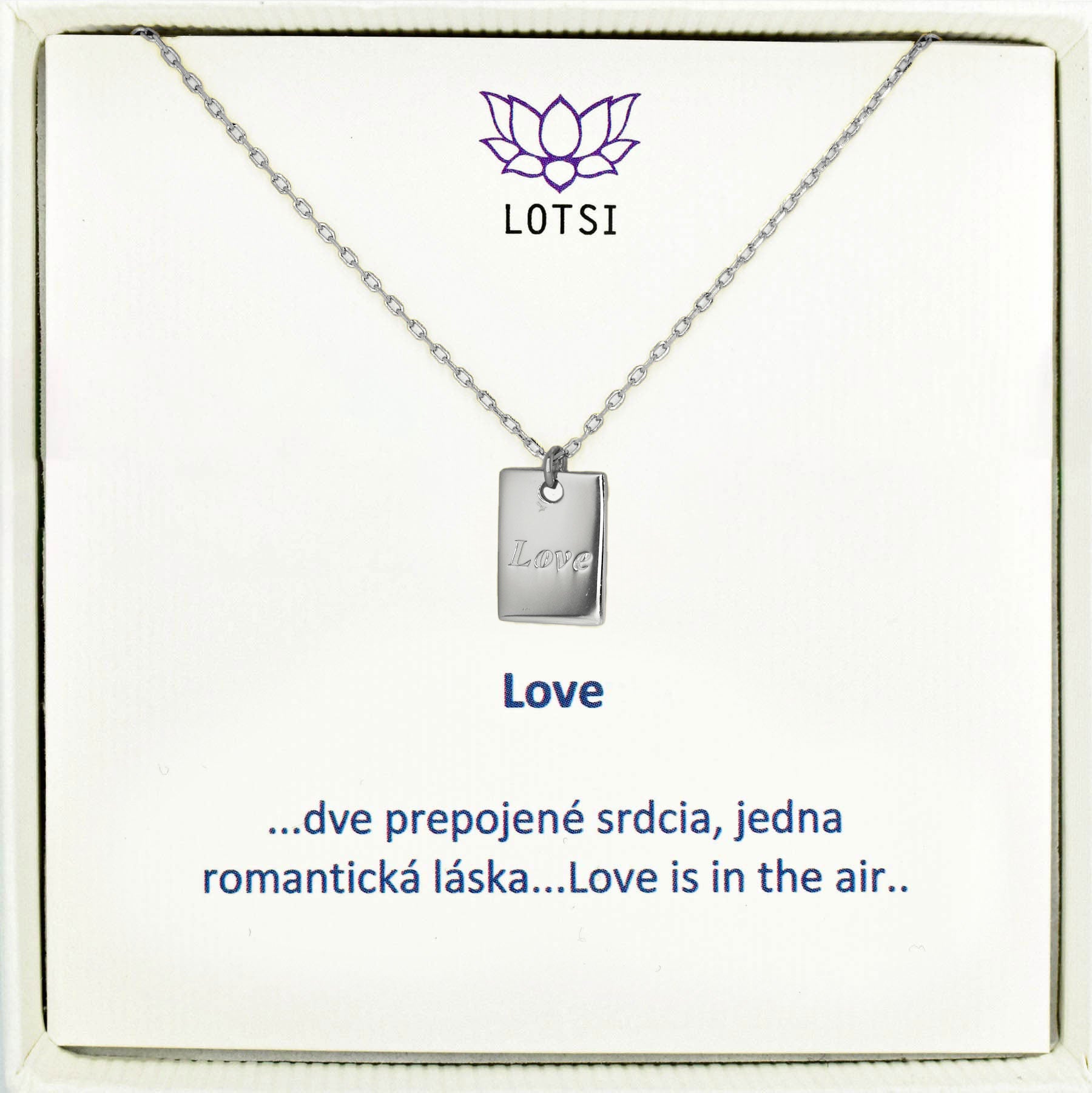 Silver Love chain