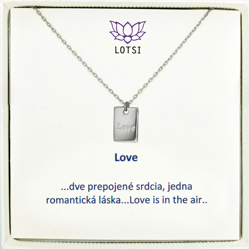 Silver Love chain