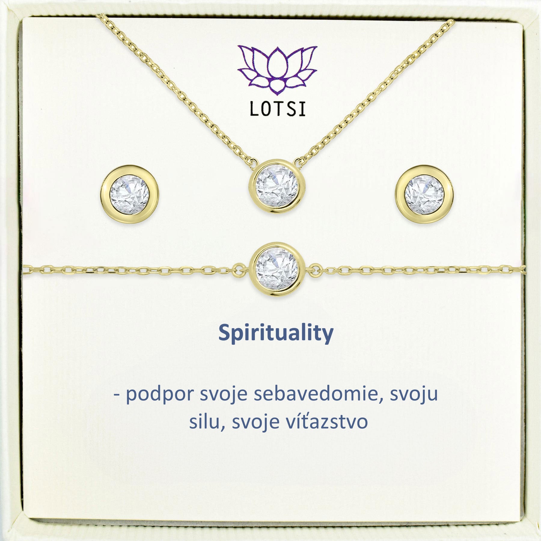Spirituality Silver Set