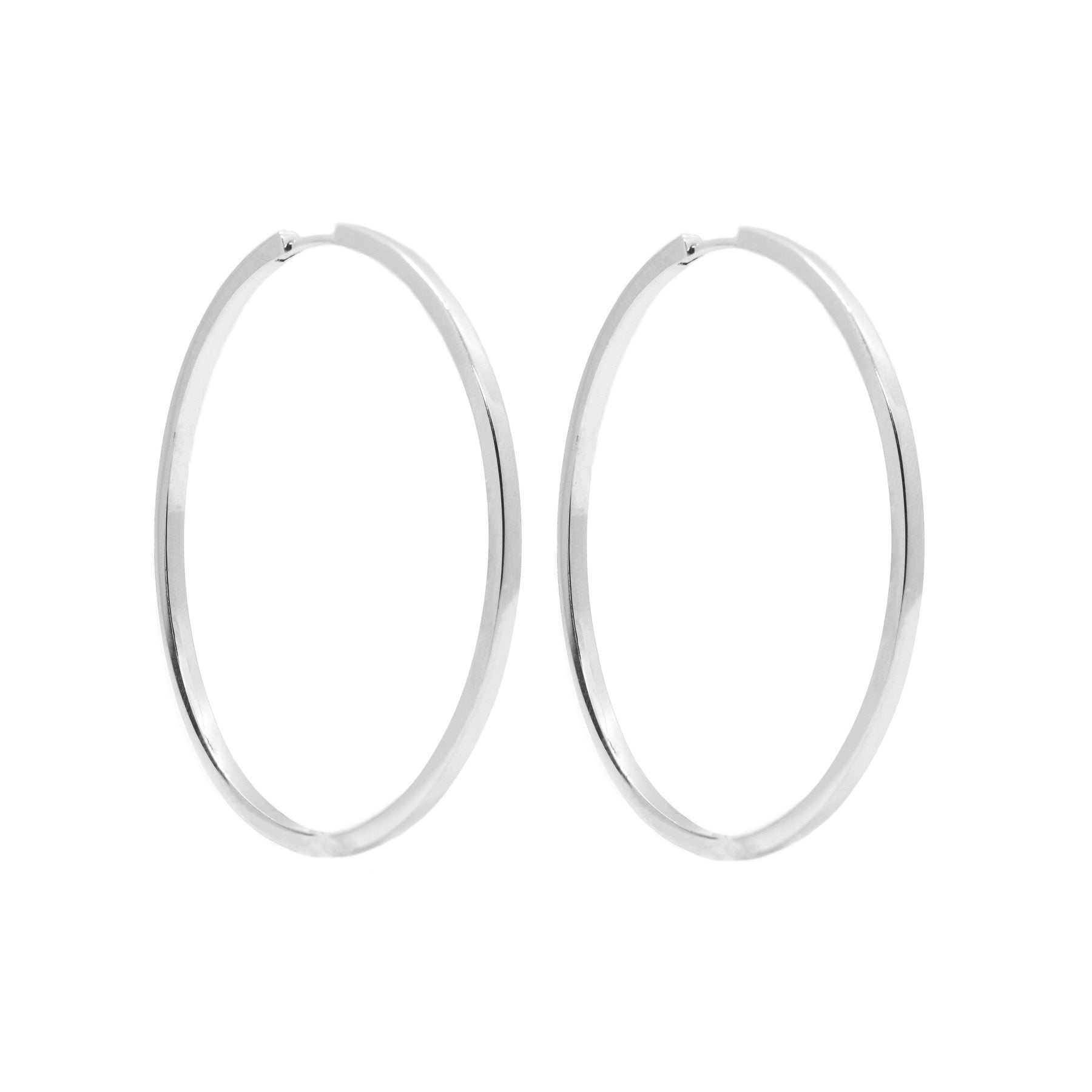 Silver earrings