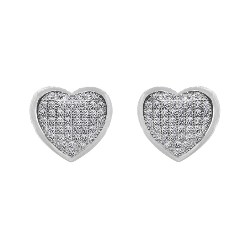 Silver earrings