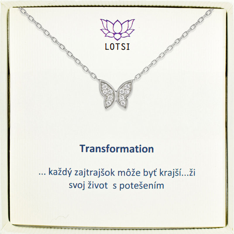 Transformation silver chain